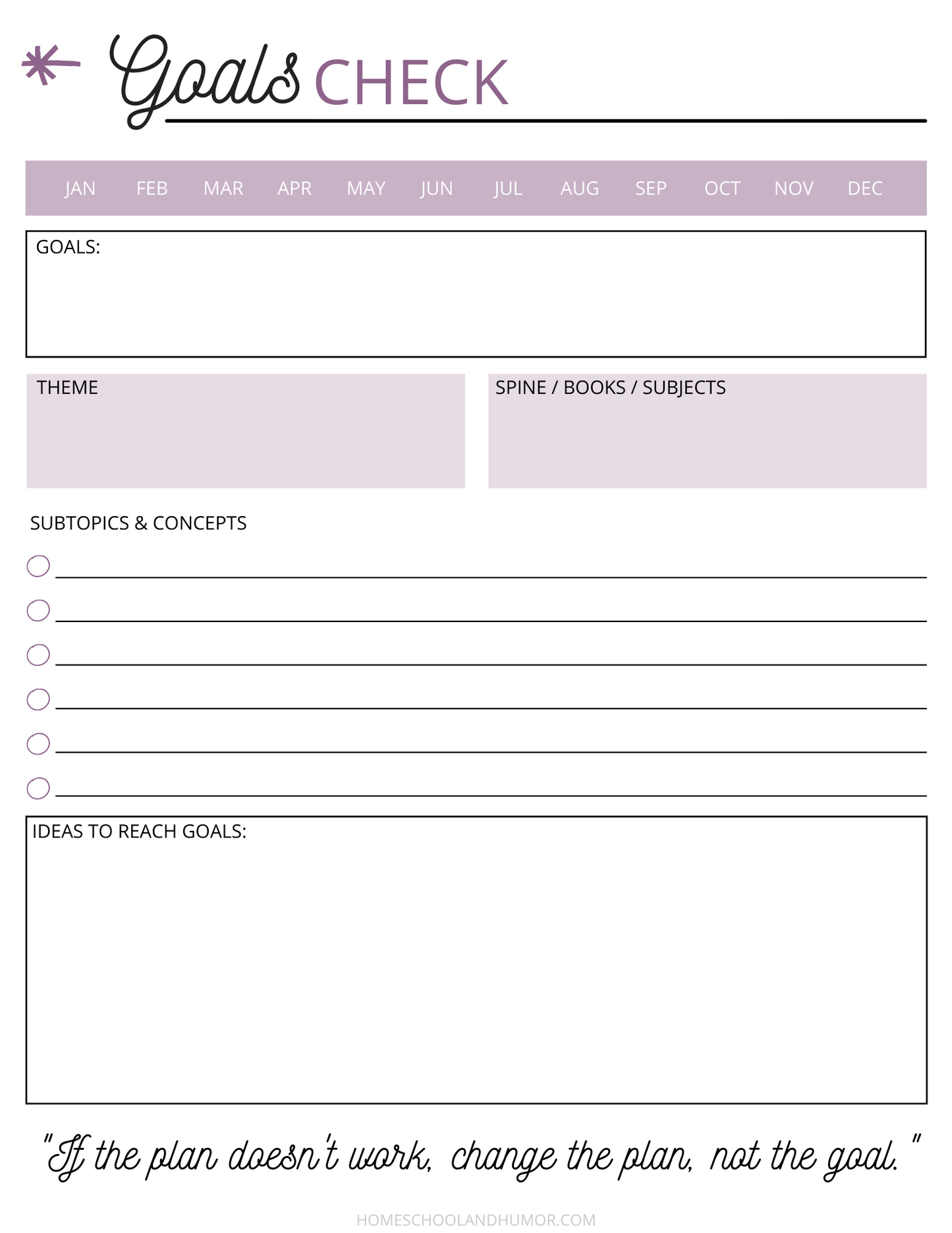 Maximum Unit Study Planner for Homeschool Unit Studies