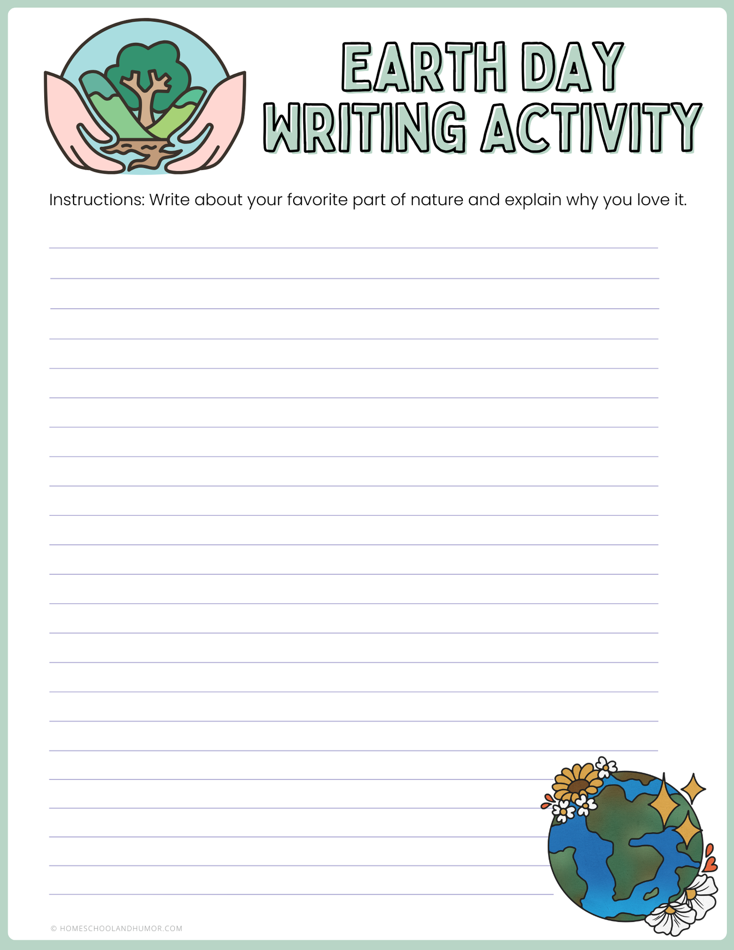 Earth Day Lessons and Activities