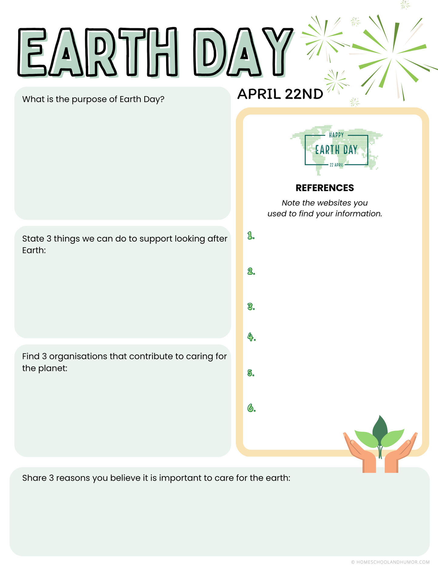 Earth Day Lessons and Activities