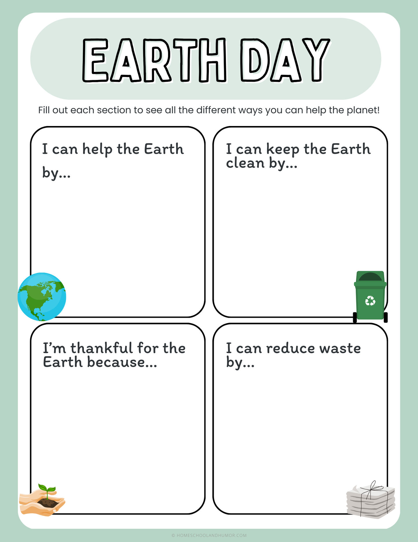 Earth Day Lessons and Activities