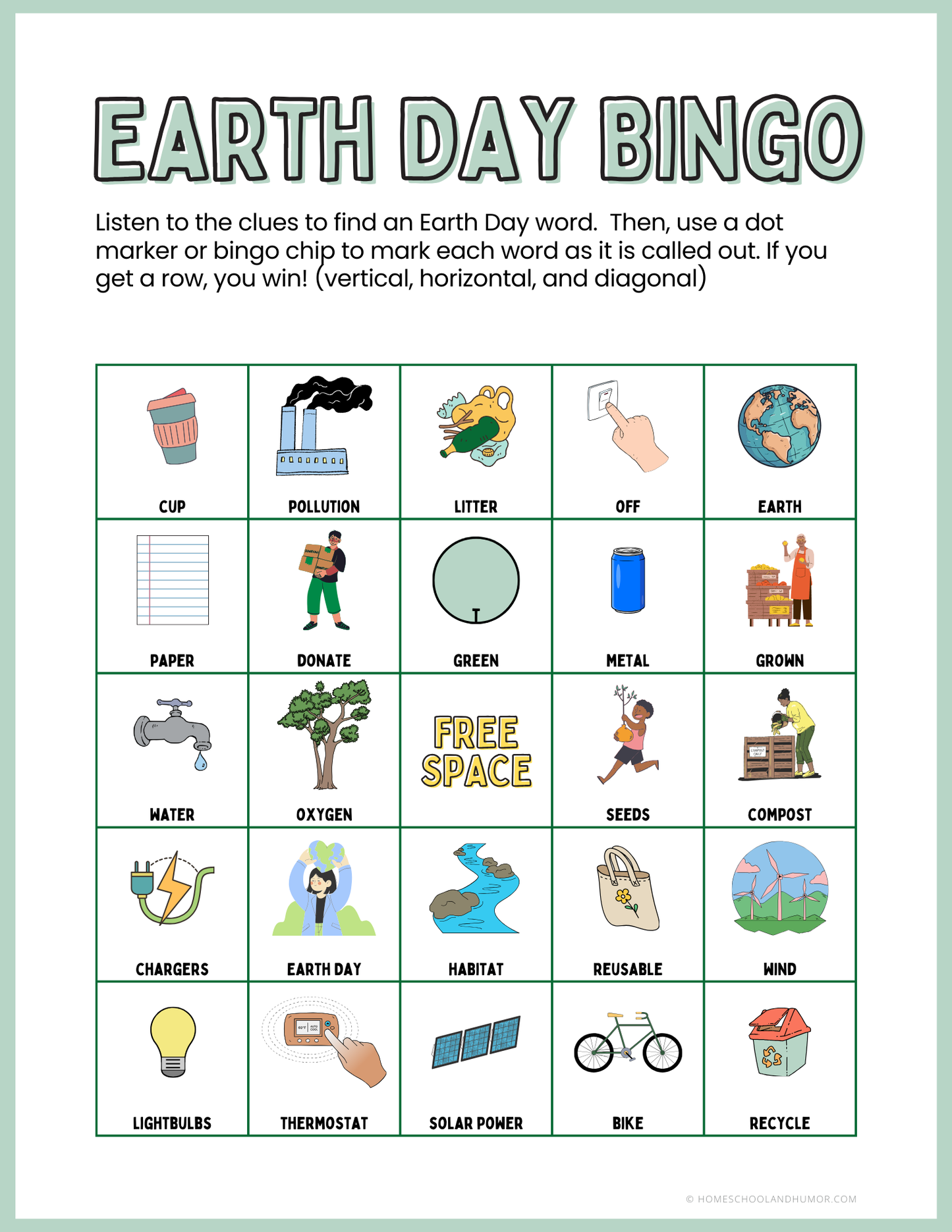 Earth Day Lessons and Activities