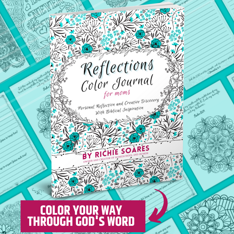 Reflections Color Journal | Faith Coloring Book for Moms