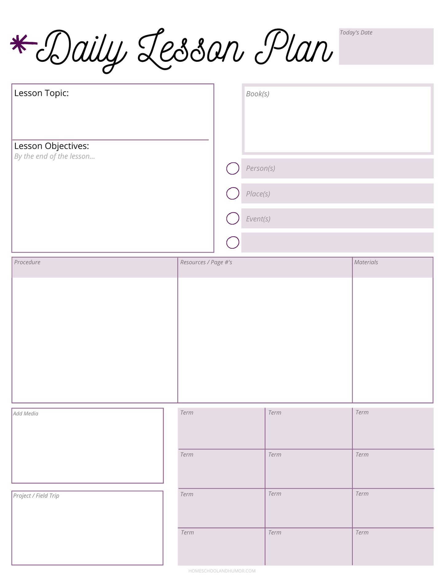 Maximum Unit Study Planner for Homeschool Unit Studies