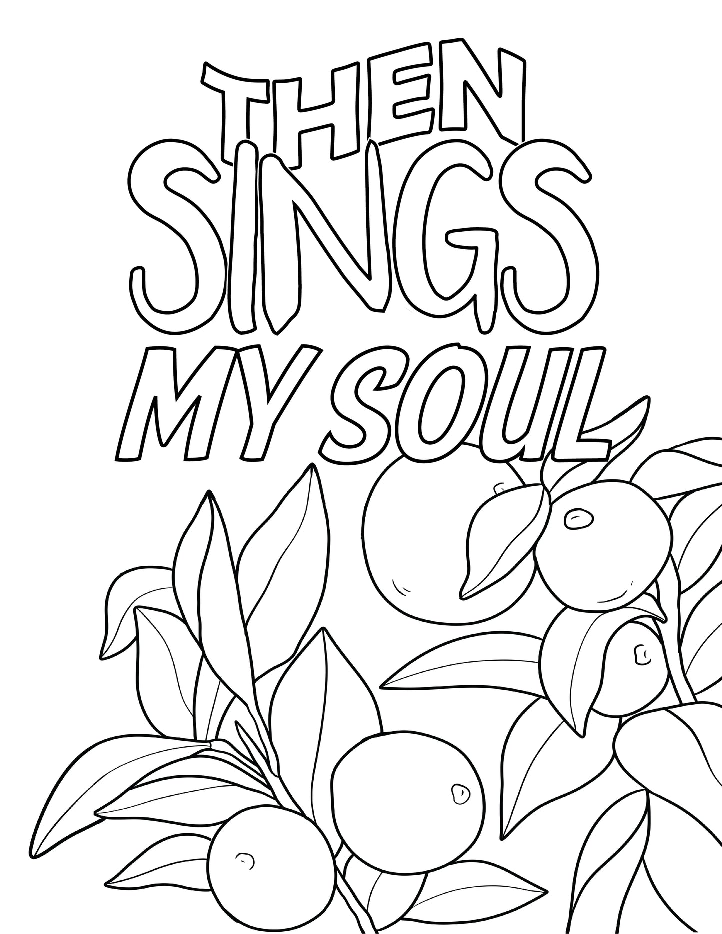 Walk by Faith Coloring Pages for Mom