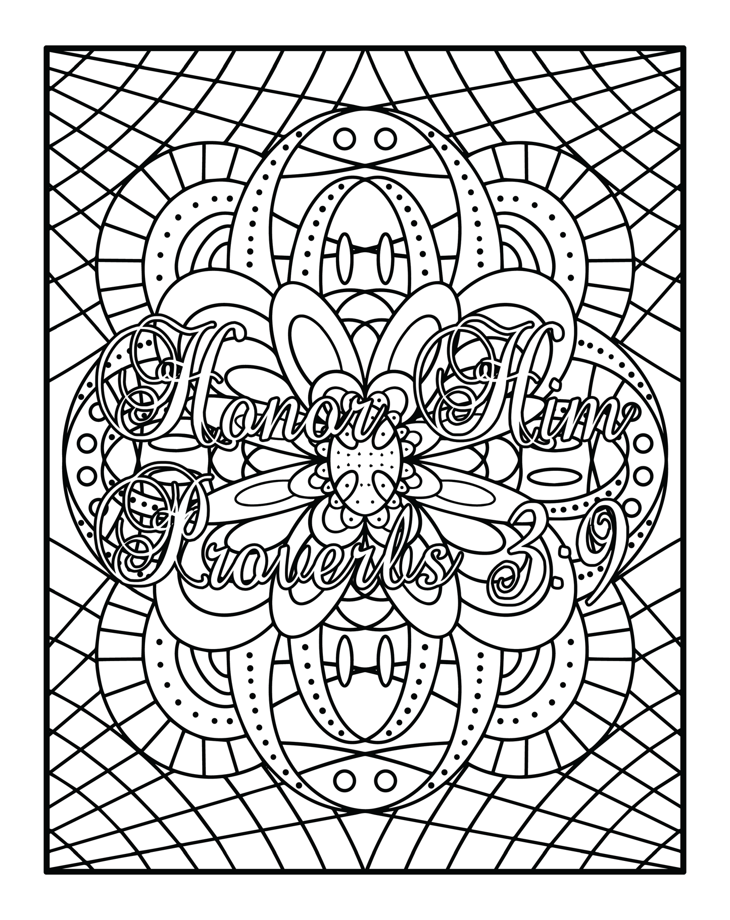 Books of Psalm & Proverbs Coloring Bible Verses for Moms