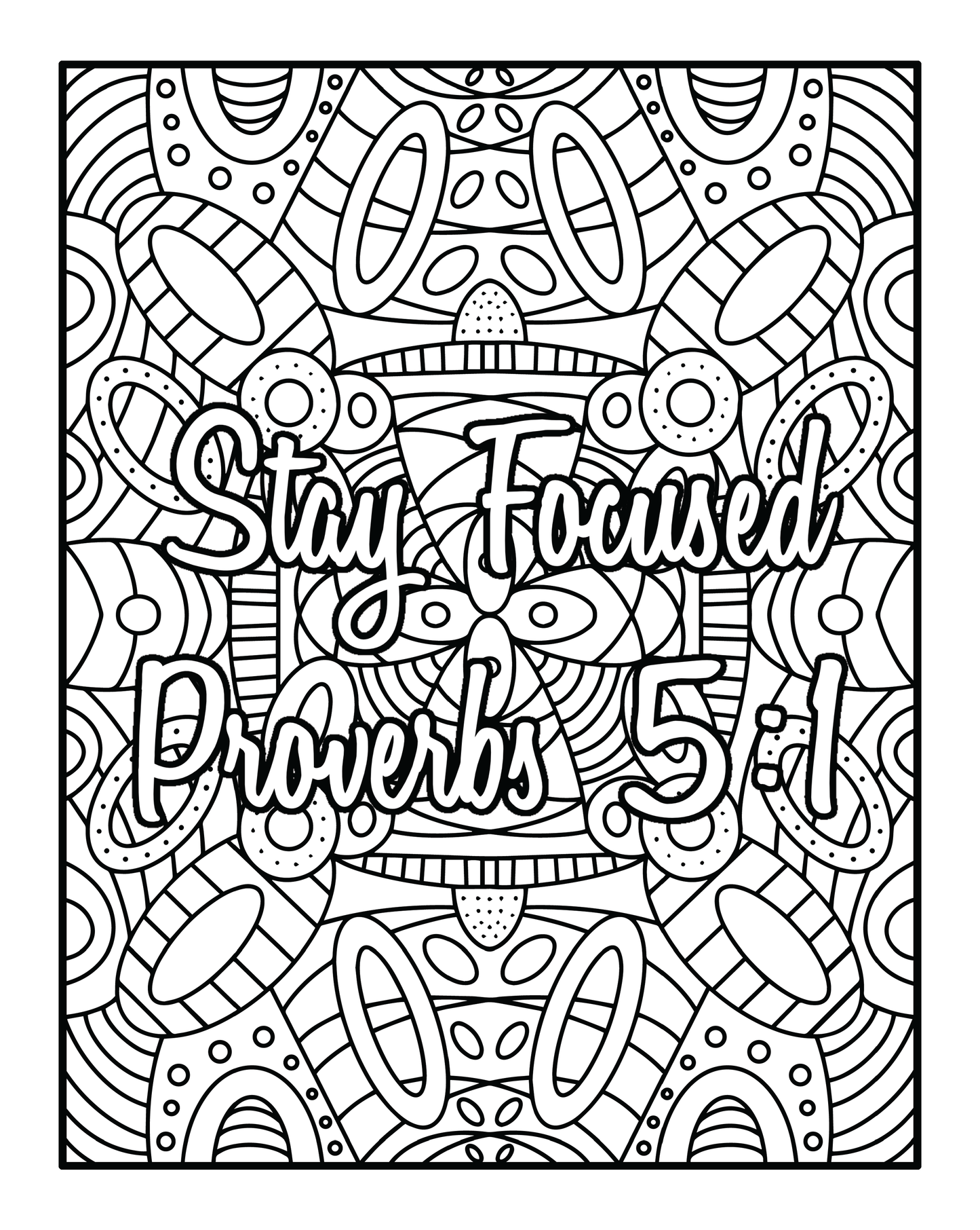 Books of Psalm & Proverbs Coloring Bible Verses for Moms