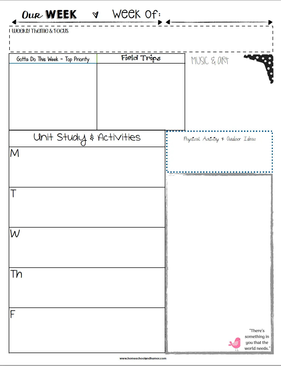Morning Time Checklists + Loop Schedule Homeschool and Humor