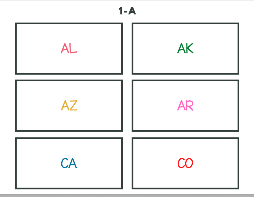 50 States Unit Study (PDF)