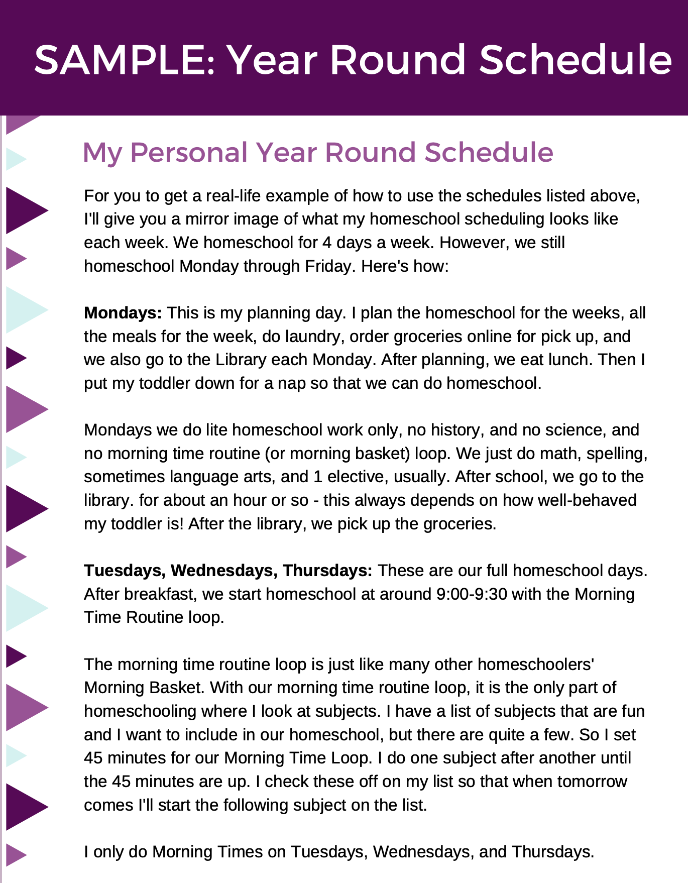 How To Homeschool Year Round Ebook