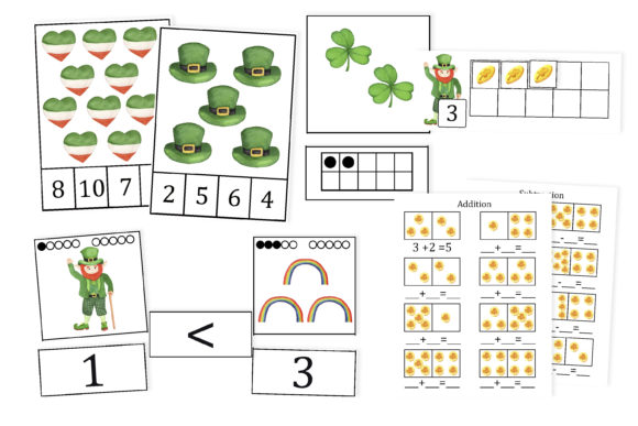 St. Patrick's Day Puzzles and Activities Printables