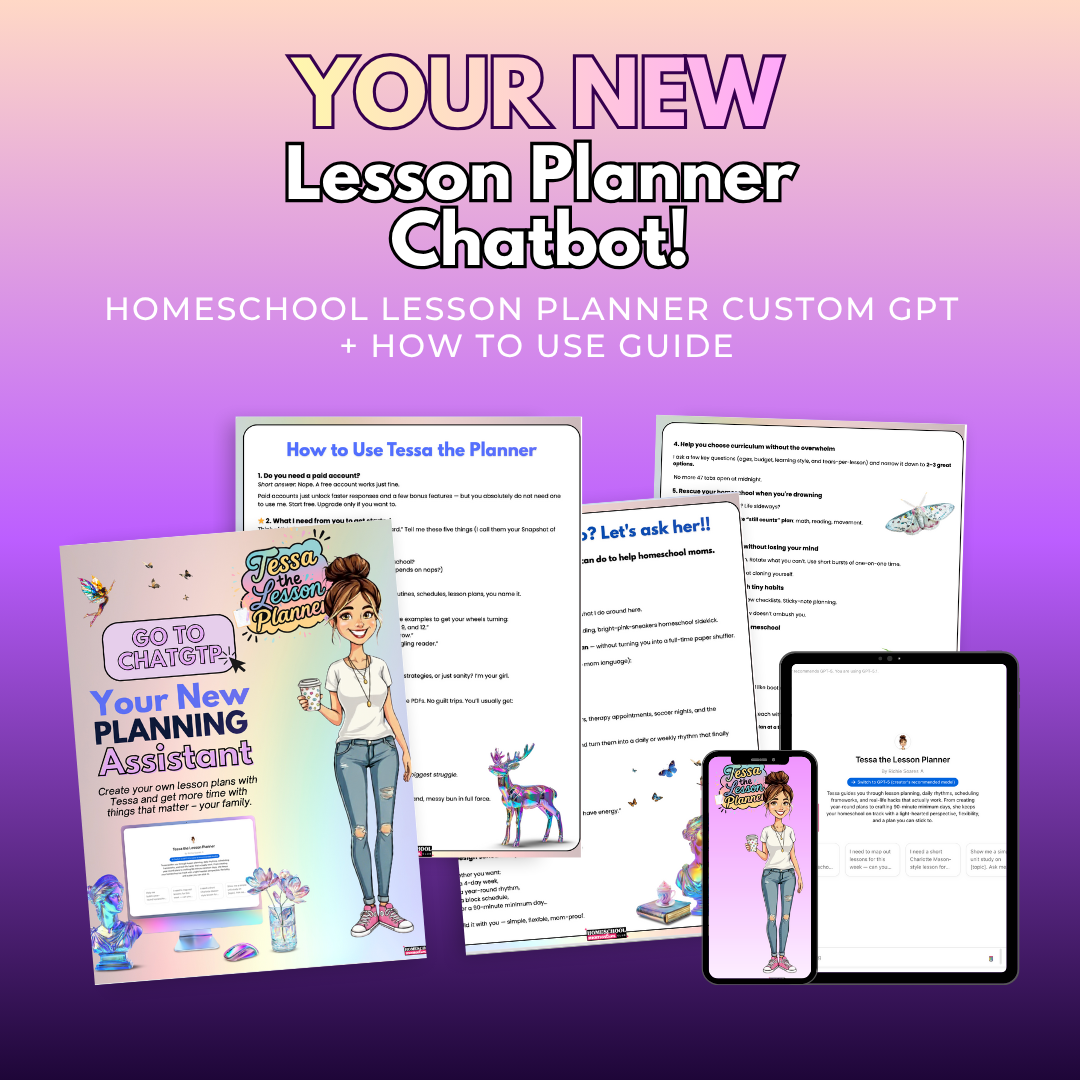 Tessa the Lesson Planner Chatbot – Homeschool Lesson Planning Custom GPT