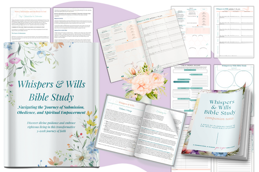 Whispers & Wills Bible Study | Bible Study on Submission, Obedience, and How To Discern God's Voice
