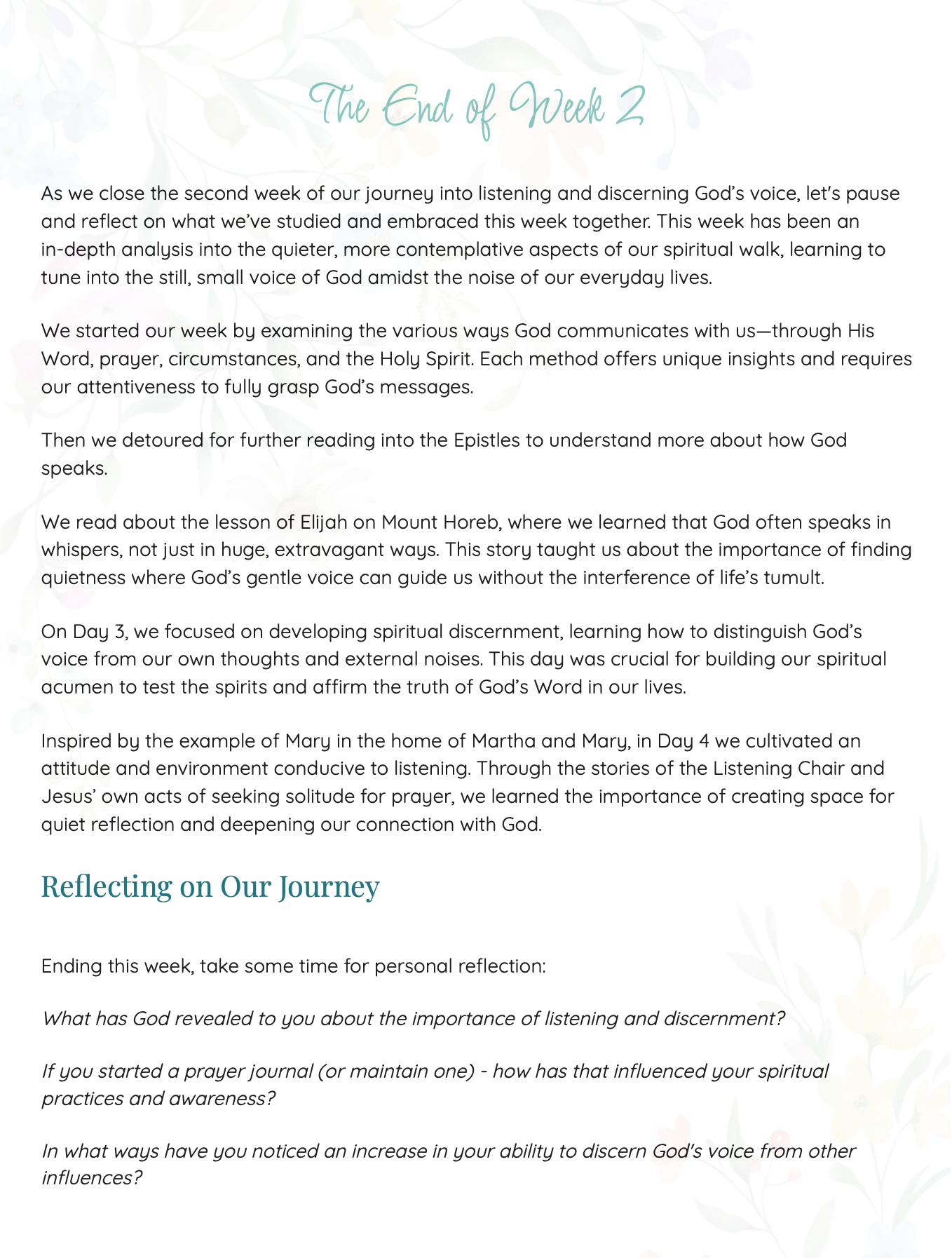 Whispers & Wills Bible Study | Bible Study on Submission, Obedience, and How To Discern God's Voice