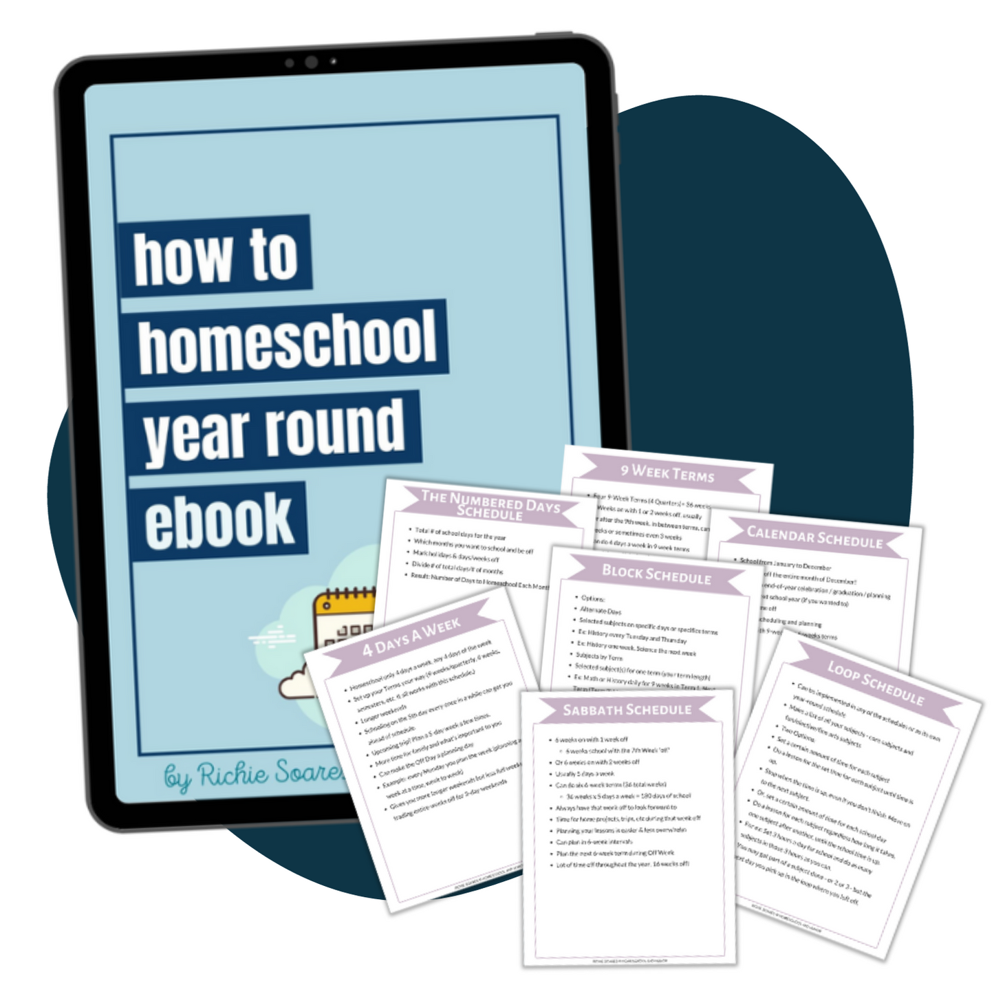How To Homeschool Year Round Ebook