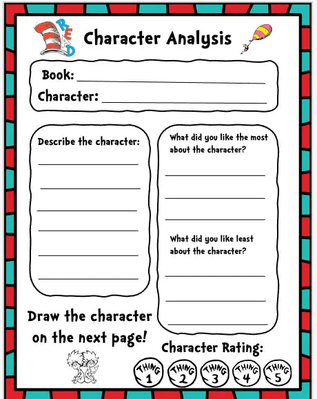 Dr. Seuss Activity Pack Homeschool and Humor