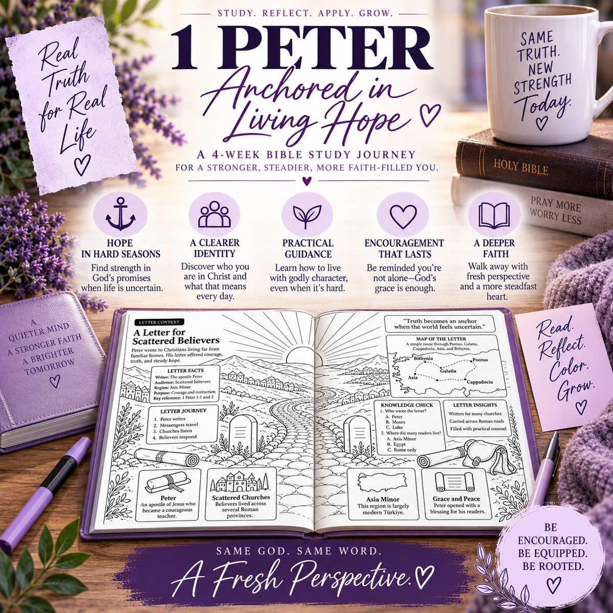 printable Bible study coloring pages for Christian homeschool
