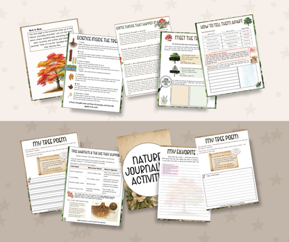 Autumn Activities For Kids: Falling For Trees Nature Study Resource Pack