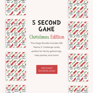 5 Second Game Christmas Edition | Christmas Party Games