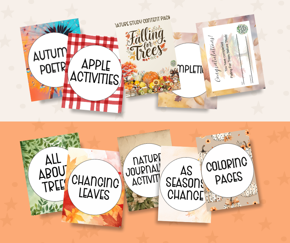 Autumn Activities For Kids: Falling For Trees Nature Study Resource Pack