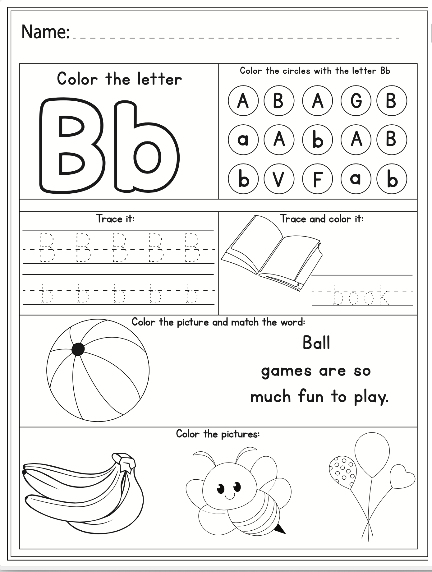 Letters and Sounds Recognition and Assessment