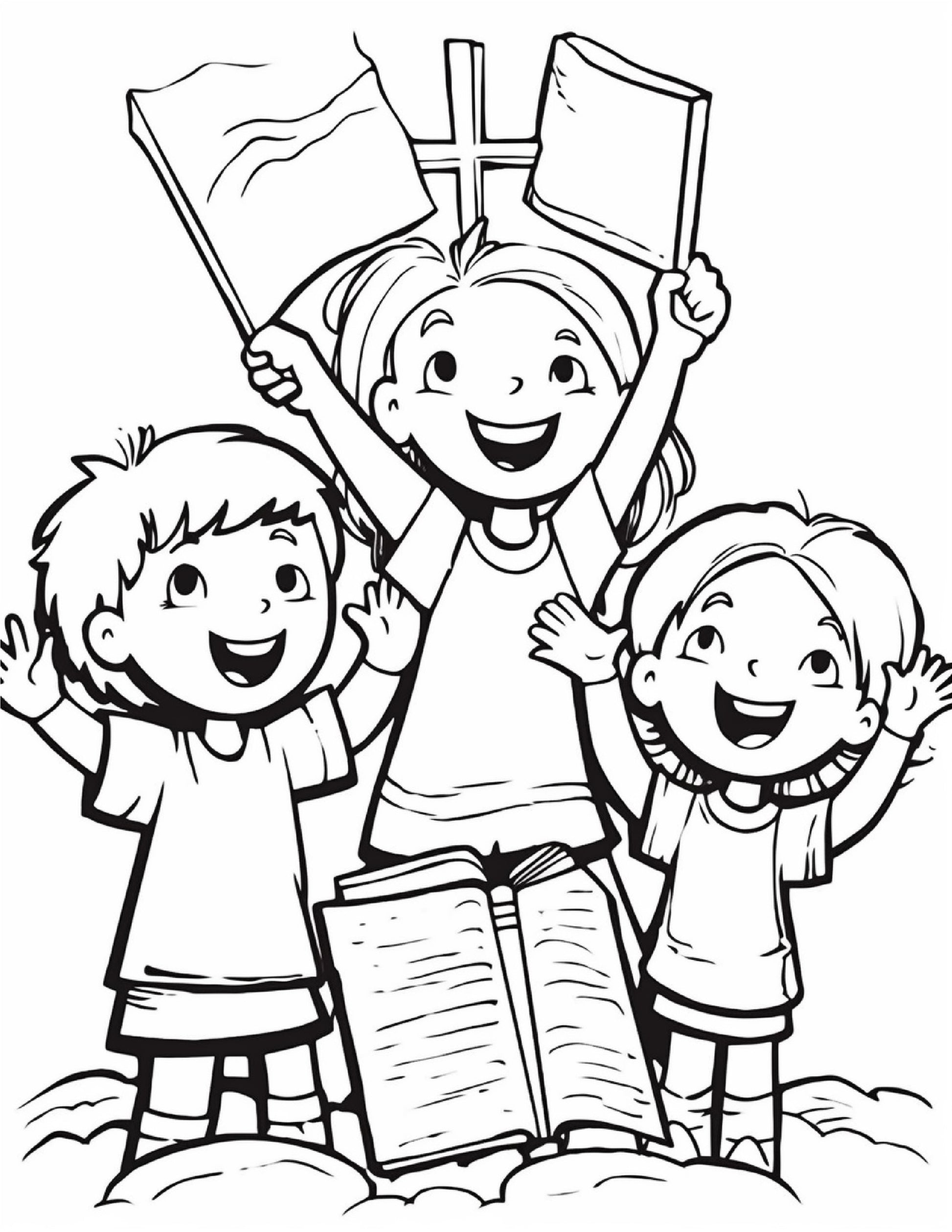 Bible Coloring Page