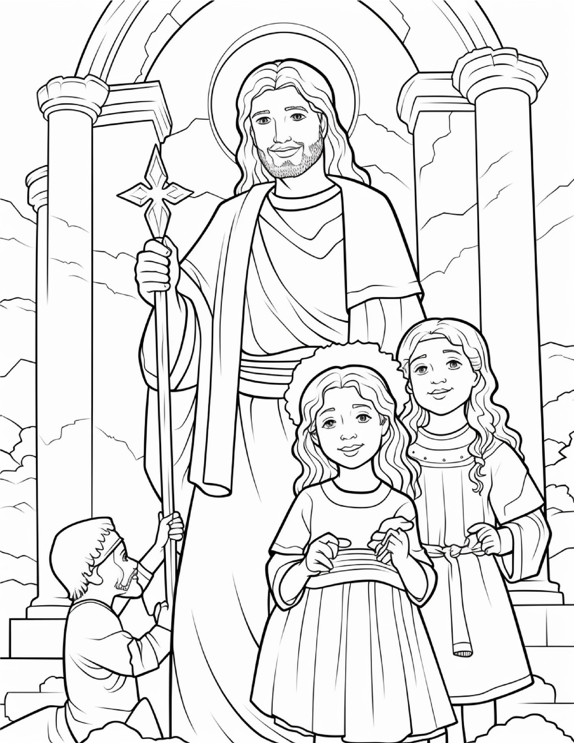 Bible Coloring Page