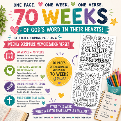 Bible Verse Coloring Pages