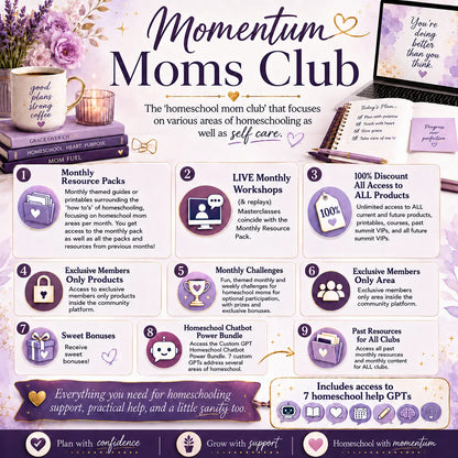 Homeschool MOMentum Club Homeschool and Humor