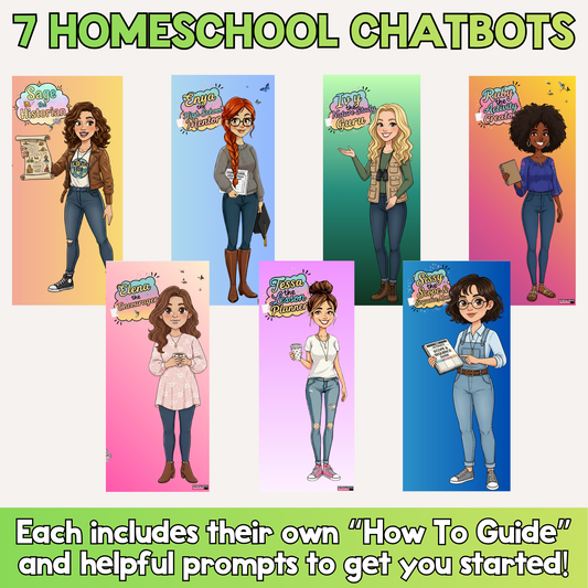 Homeschool AI Chatbots | The Ultimate Homeschool Mom Custom GPT Teaching Assistant