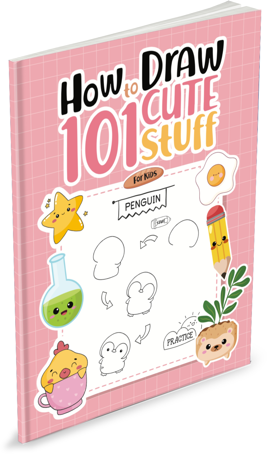 How To Draw 101 Cute Stuff Homeschool Art Drawing Book