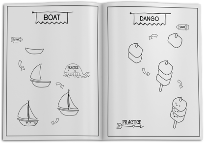 How To Draw 101 Cute Stuff Homeschool Art Drawing Book