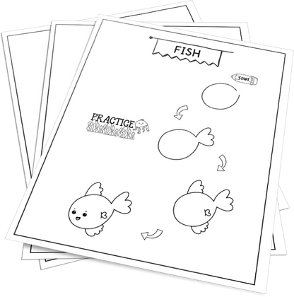 How To Draw 101 Cute Stuff Homeschool Art Drawing Book