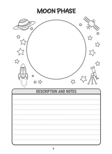 Astronomy Logbook for Kids