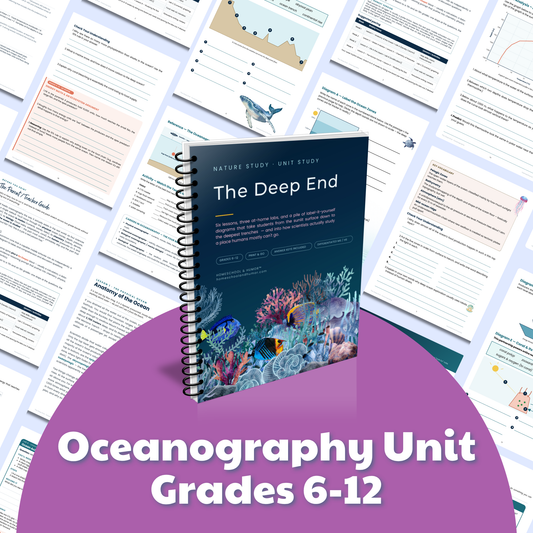 The Deep End: Oceanography Unit Study for Grades 6–12 - Homeschool and Humor
