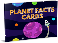 Load image into Gallery viewer, Planet Fun Fact Cards