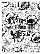 Load image into Gallery viewer, Books of Psalm &amp; Proverbs Coloring Bible Verses for Moms