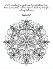 Load image into Gallery viewer, Reflections Color Journal | Faith Coloring Book for Moms