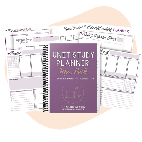 Maximum Unit Study Planner for Homeschool Unit Studies