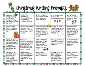 Write Through the Holidays All Year Long - 140+ Creative Writing Prompts For All Ages