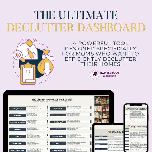 The Ultimate Declutter Dashboard | Declutter Tools for Your Declutter Goals