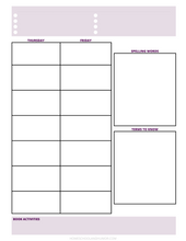 Load image into Gallery viewer, Maximum Unit Study Planner for Homeschool Unit Studies