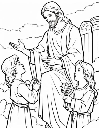 300 Kids Bible Coloring Pages