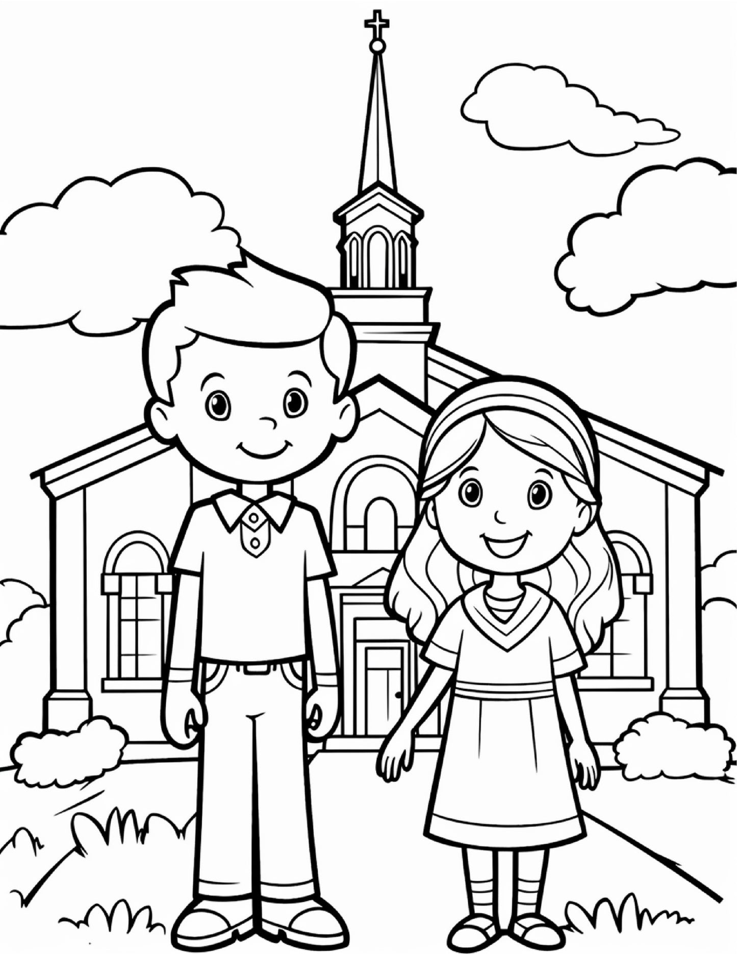 300 Kids Bible Coloring Pages