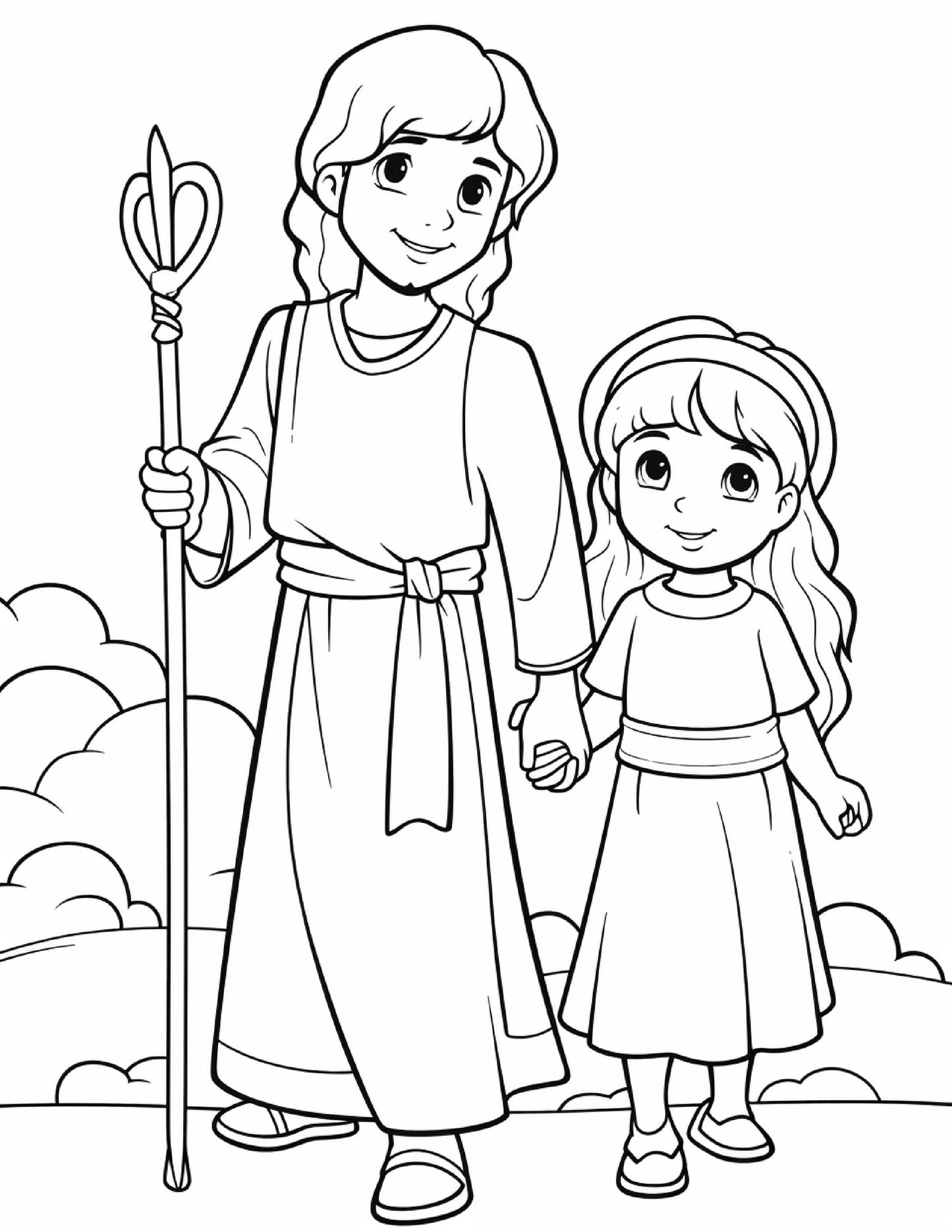 300 Kids Bible Coloring Pages