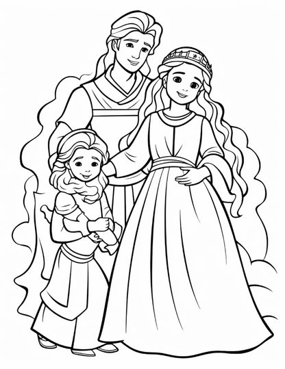 300 Kids Bible Coloring Pages