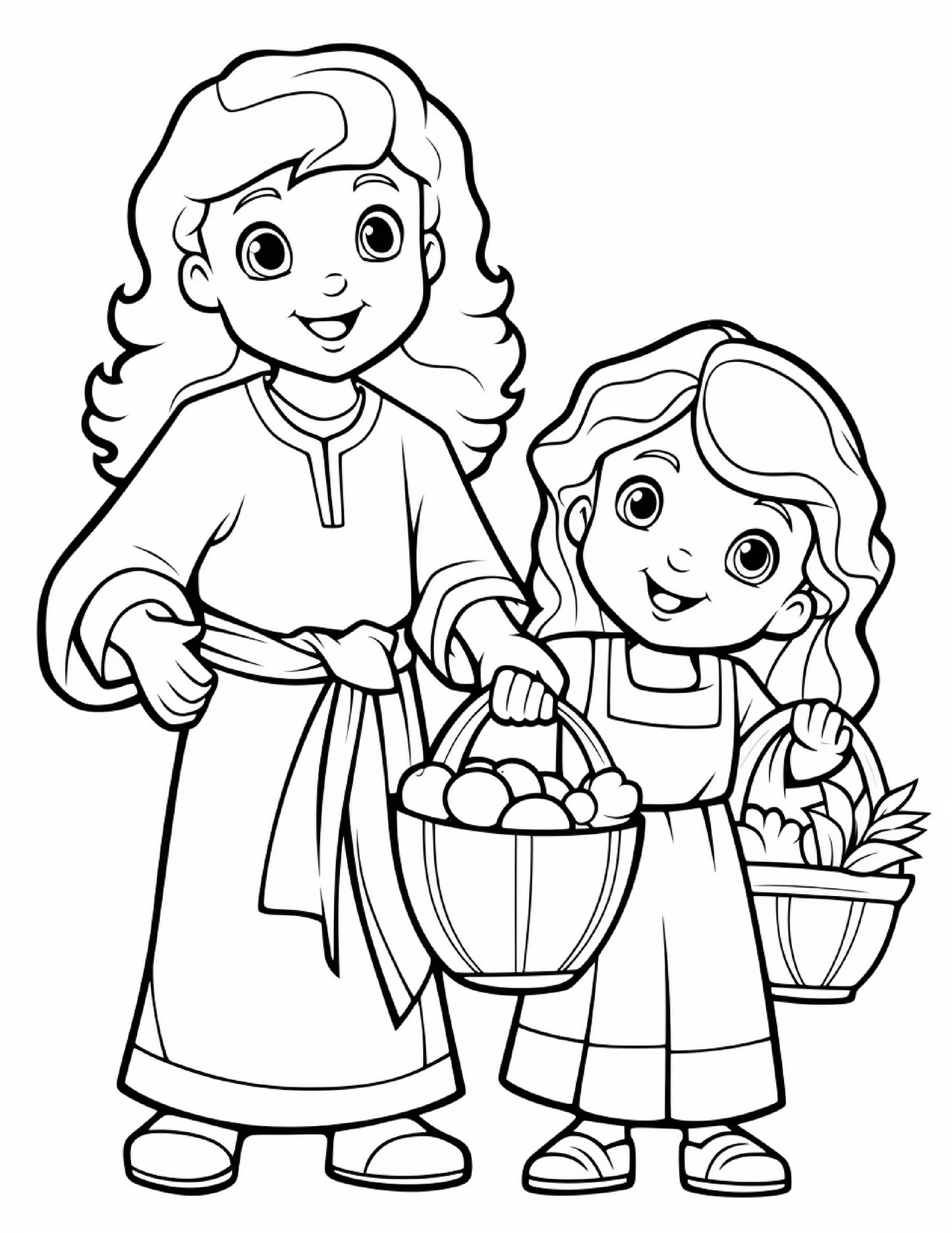 300 Kids Bible Coloring Pages