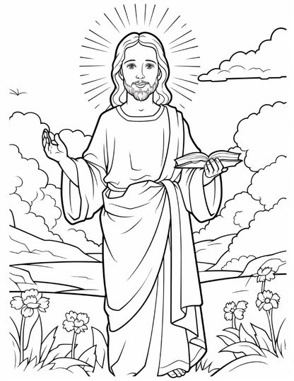 300 Kids Bible Coloring Pages