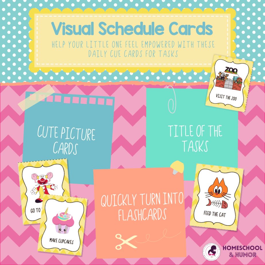 152 Daily Visual Schedule Task Cards Homeschool And Humor 152-daily-visual-schedule-task-cards-homeschool-and-humor