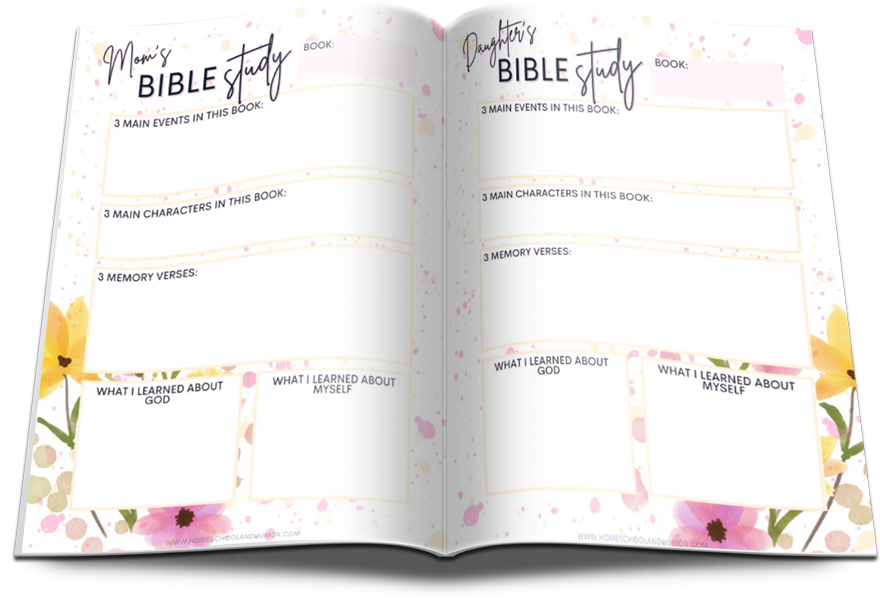 Mommy & Me Bible Study Journal (Digital Download)