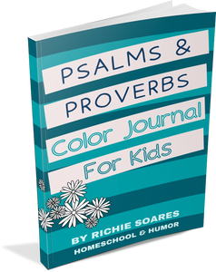 Psalm & Proverbs Color Journal For Kids